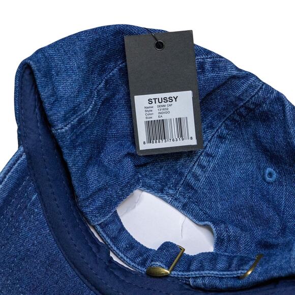 Stussy Denim Hat Cap Adjustable Strap Red | Mercari Stussy Denim Hat Cap Adjustable Strap Red Blue